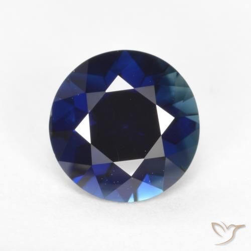 0.64ct Naturel Bleu crépuscule Saphir, Tour, VVS
