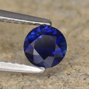 Saphir Bleu marine naturelle Tour, 0.56 ct, VVS-VS