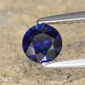 Saphir Bleu crépuscule naturelle Tour, 0.50 ct, VVS-VS