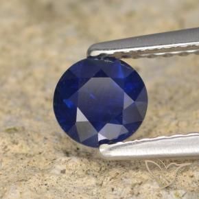 Saphir Bleu crépuscule naturelle Tour, 0.59 ct, VVS-VS