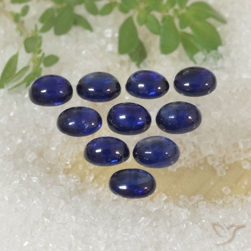 2.96ctw Naturel Bleu crépuscule Saphir, ovale, Translucide, Photo A