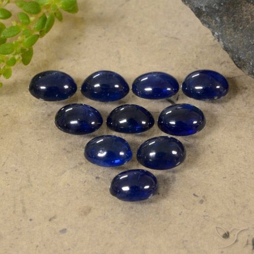 2.44ctw Naturel Bleu crépuscule Saphir, ovale, Translucide