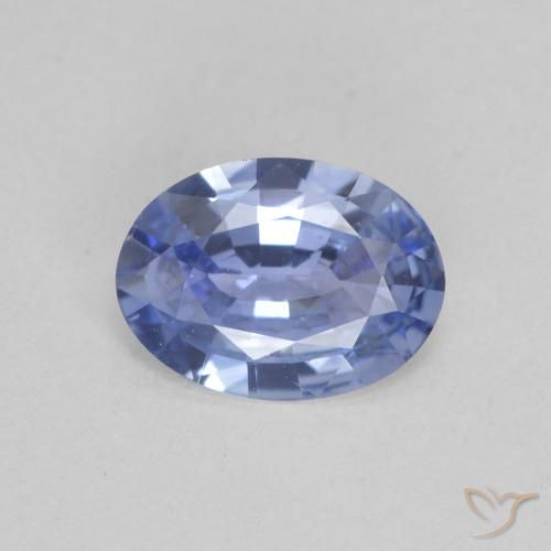 0.81ct Naturel Bleu marine moyen Saphir, ovale, VVS-VS