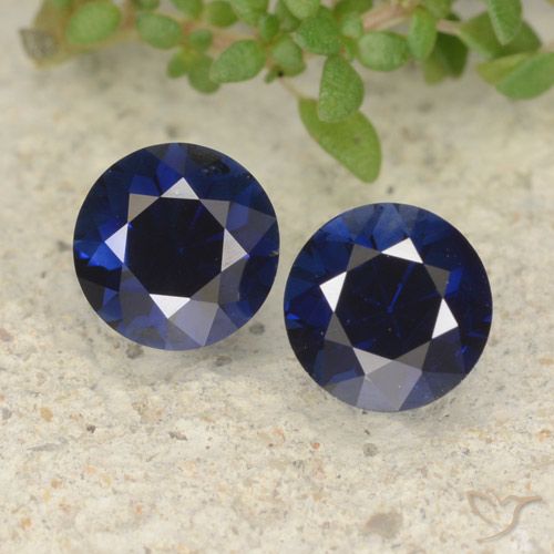 1.10ctw Naturel Bleu royal Saphir, Tour, VVS-VS