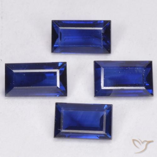 Shop natural 1.63ct Bleu crépuscule Saphir gems, Baquette, from Madagascar at GemSelect. In stock, global shipping!