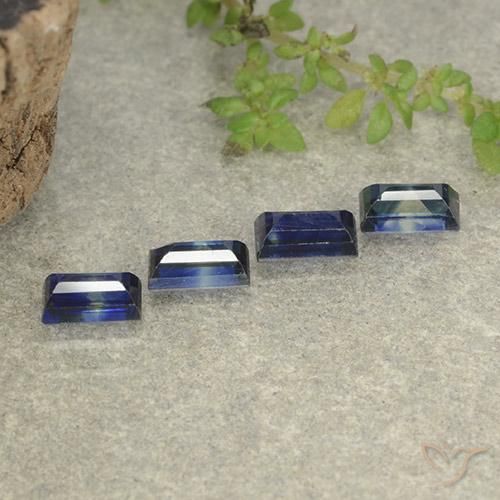 Shop natural 1.59ct Bleu crépuscule Saphir gems, Baquette, from Madagascar at GemSelect. In stock, global shipping!
