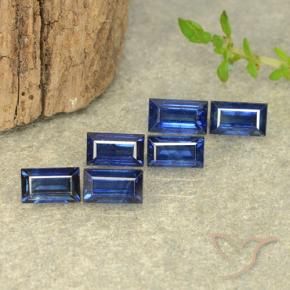 Shop natural 2.35ct Bleu crépuscule Saphir gems, Baquette, from Madagascar at GemSelect. In stock, global shipping!