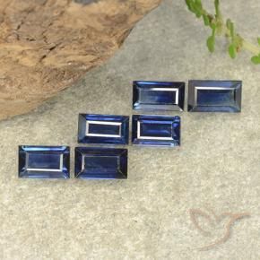 Shop natural 2.20ct Bleu foncé Saphir gems, Baquette, from Madagascar at GemSelect. In stock, global shipping!