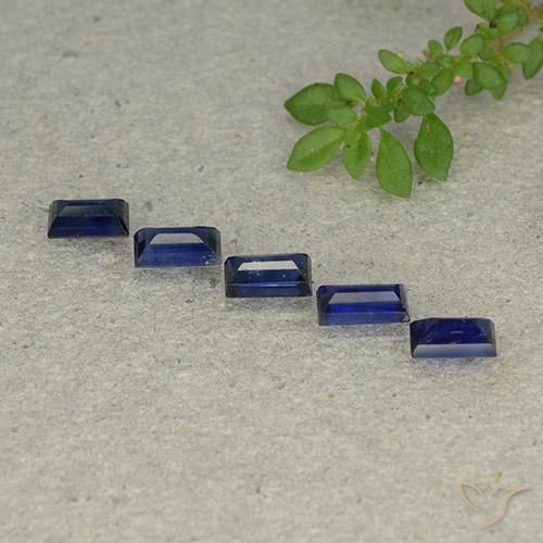 Shop natural 1.89ct Bleu crépuscule Saphir gems, Baquette, from Madagascar at GemSelect. In stock, global shipping!