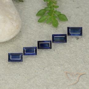 Shop natural 2.13ct Bleu foncé Saphir gems, Baquette, from Madagascar at GemSelect. In stock, global shipping!