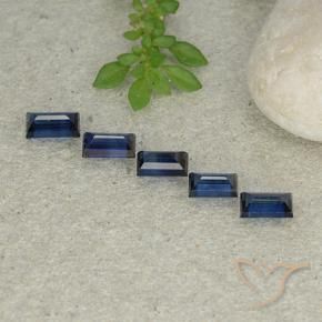 Shop natural 2.13ct Bleu foncé Saphir gems, Baquette, from Madagascar at GemSelect. In stock, global shipping!