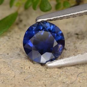Saphir Bleu marine naturelle Tour, 0.68 ct, VS