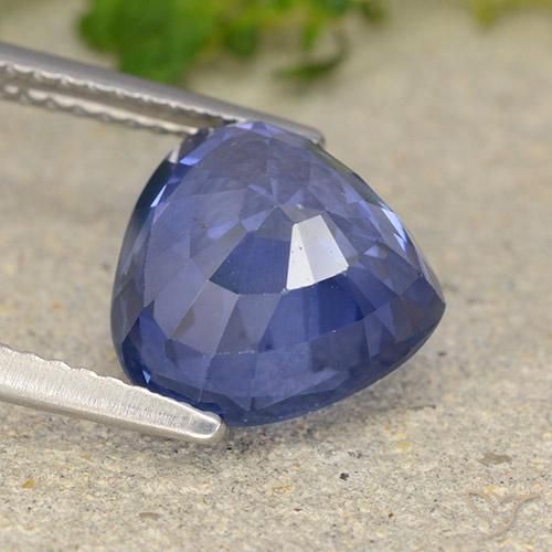 Saphir Bleu Barbeau naturelle En forme de poire, 4.81 ct, VS