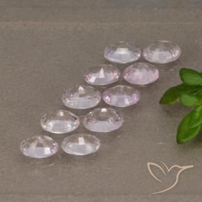 Achetez naturel 2,09ct rose lavande très clair saphir gems, coupe ovale, en provenance tanzanie chez gemselect. en stock, livraison internationale!