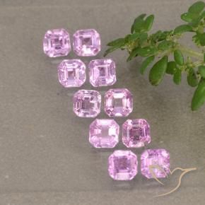 Shop natural 1.48ct Rose pourpre royal léger Saphir gems, Octogone / coupe Émeraude, from Tanzanie at GemSelect. In stock, global shipping!