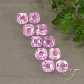 Shop natural 1.49ct Rose pourpre royal très clair Saphir gems, Octogone / coupe Émeraude, from Tanzanie at GemSelect. In stock, global shipping!