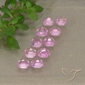 Shop natural 1.49ct Rose pourpre royal très clair Saphir gems, Octogone / coupe Émeraude, from Tanzanie at GemSelect. In stock, global shipping!