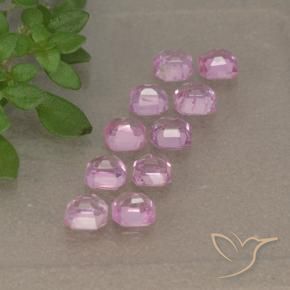Shop natural 1.42ct Rose pourpre royal très clair Saphir gems, Octogone / coupe Émeraude, from Tanzanie at GemSelect. In stock, global shipping!