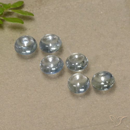 1.73ctw Naturel Bleu clair Saphir, Tour, Transparent