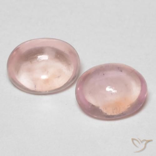 0.82ctw Naturel Rose bubblegum léger Saphir, ovale, Transparent