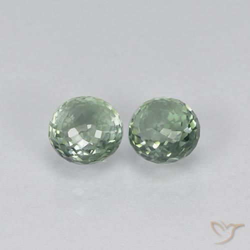 1.22ctw Naturel Vert grisâtre Saphir, Tour, VVS-VS