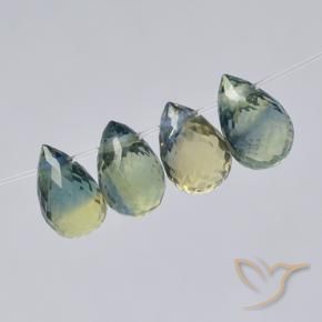 Shop natural 2.54ct Multicolore Saphir gems, Briolette, from Madagascar at GemSelect. In stock, global shipping!