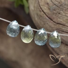 Shop natural 2.63ct Multicolore Saphir gems, Briolette, from Madagascar at GemSelect. In stock, global shipping!