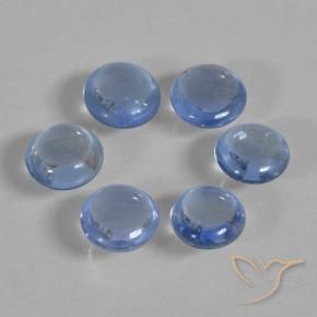 Shop natural 1.00ct Bleu bébé Saphir gems, Tour, from Tanzanie at GemSelect. In stock, global shipping!