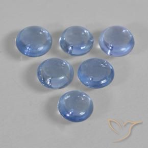 Shop natural 1.00ct Bleu bébé Saphir gems, Tour, from Tanzanie at GemSelect. In stock, global shipping!