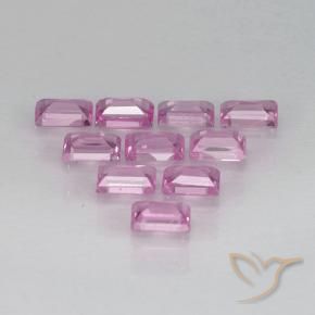 Shop natural 1.04ct Rose pourpre royal léger Saphir gems, Baquette, from Madagascar at GemSelect. In stock, global shipping!