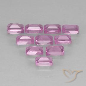 Shop natural 1.08ct Rose clair Saphir gems, Baquette, from Madagascar at GemSelect. In stock, global shipping!