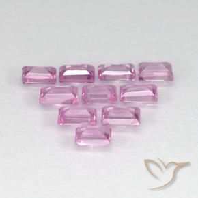 Shop natural 1.02ct Rose pourpre royal léger Saphir gems, Baquette, from Madagascar at GemSelect. In stock, global shipping!
