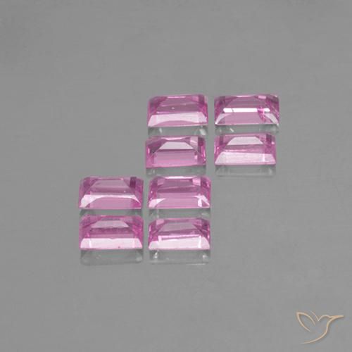 Shop natural 1.03ct Rose pourpre royal léger Saphir gems, Baquette, from Madagascar at GemSelect. In stock, global shipping!