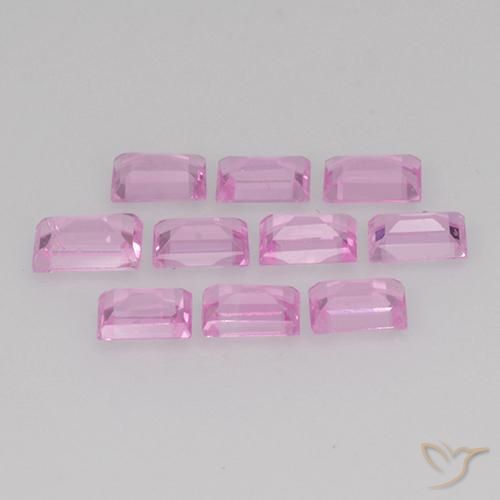 Shop natural 1.05ct Rose pourpre royal très clair Saphir gems, Baquette, from Madagascar at GemSelect. In stock, global shipping!