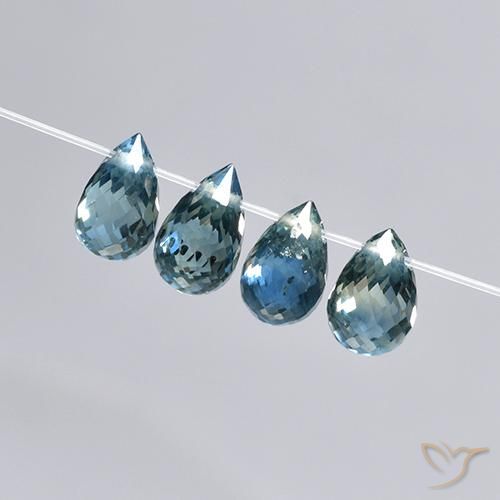 Shop natural 2.78ct Bleu Saphir gems, Briolette, from Madagascar at GemSelect. In stock, global shipping!