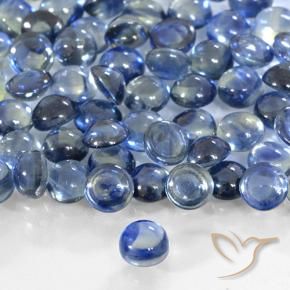 Saphir Bleu foncé naturelle Tour, 0.41 ct, Transparent
