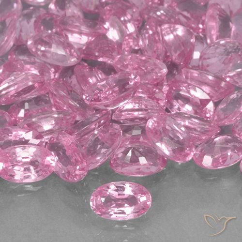 0.31ct Naturel Rose vif Saphir, ovale, VVS-VS