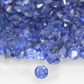 Saphir Bleu pastel naturelle Tour, 0.01 ct, VS