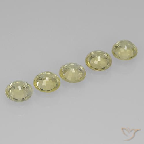 Shop natural 2.18ct Jaune clair Saphir gems, Tour, from Tanzanie at GemSelect. In stock, global shipping!