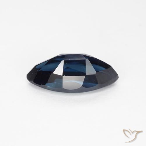 Saphir Bleu minuit naturelle Marquise, 1.20 ct, VVS