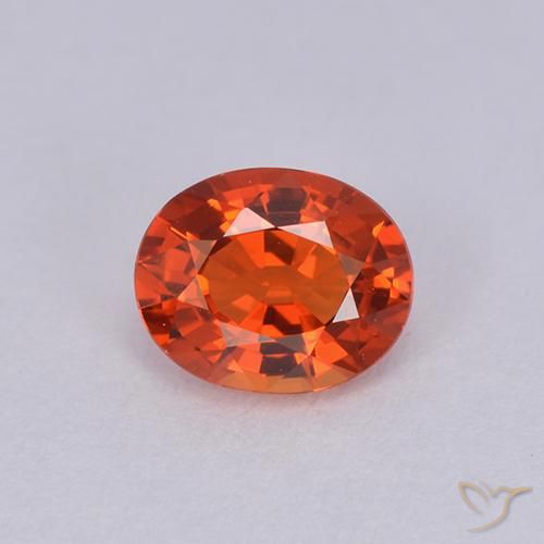 0.88ct Naturel Rouge cramoisi vif Saphir, ovale, VVS