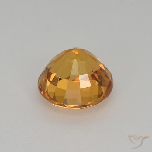 Saphir Orange foncé naturelle Tour, 1.06 ct, VVS