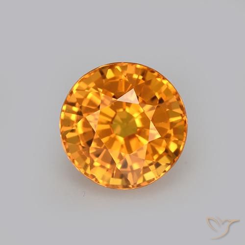 1.24ct Naturel Or Saphir, Tour, VVS