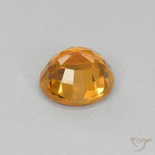 Saphir Orange moyen naturelle Tour, 1.01 ct, VVS