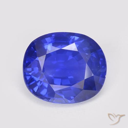 3.24ct Naturel Bleu Barbeau Saphir, ovale, VS