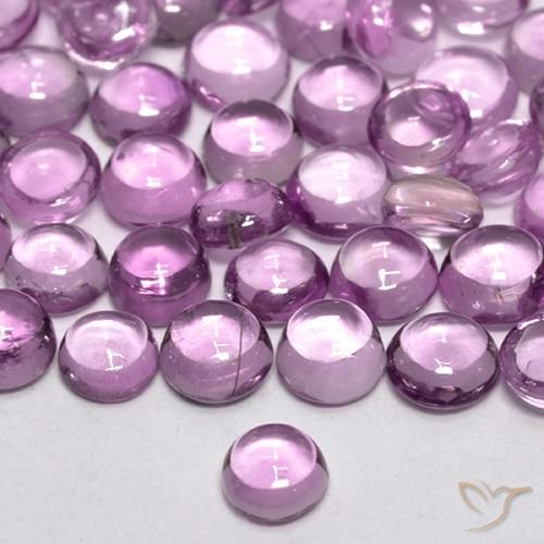 0.22ct Naturel Pourpre violet rosâtre Saphir, Tour, Transparent