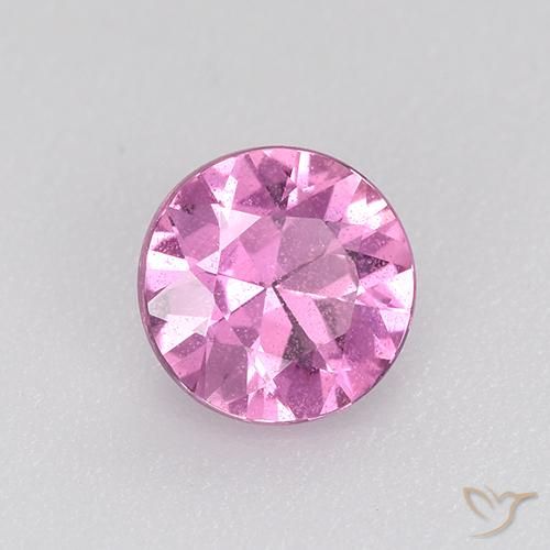 Saphir Pourpre-rose naturelle Tour, 0.55 ct, VS