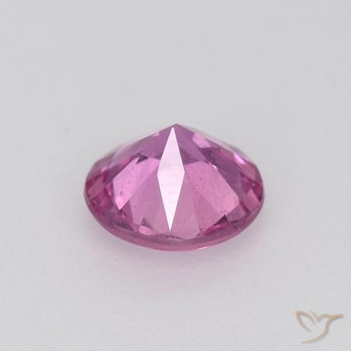 Saphir Pourpre-rose naturelle Tour, 0.55 ct, VS