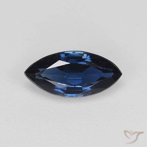 0.79ct Naturel Bleu crépuscule Saphir, Marquise, VVS-VS