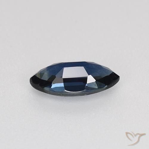 Saphir Bleu crépuscule naturelle Marquise, 0.69 ct, VVS-VS